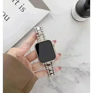 Stainless Steel Beaded Band